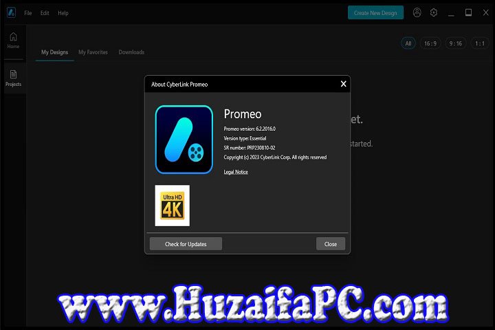 CyberLink Promeo Premium 6.1.1619.0 with keygen 