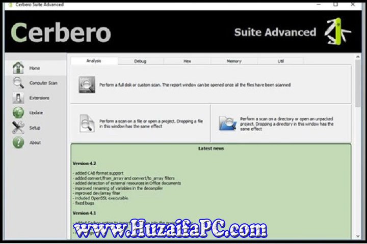Cerbero Suite Advanced 6.3.1 PC Software with Crack