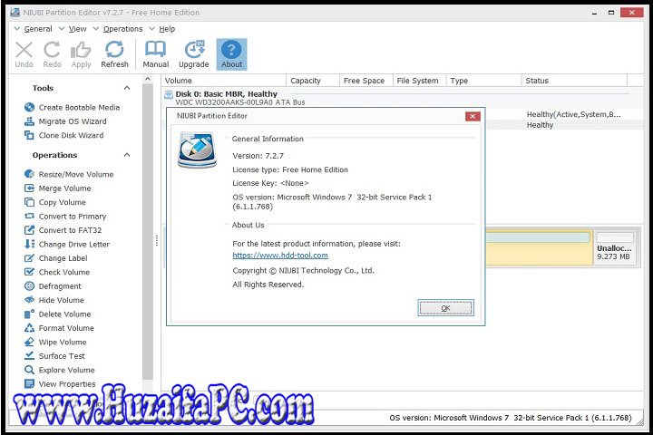 NIUBI Partition Editor 9.6.3 PC Software with Crack