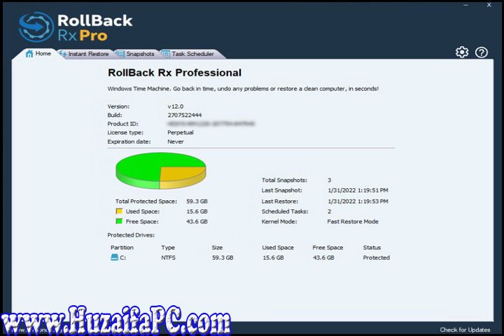 Rollback RX Pro 12.5 Build 2708923745 PC Software with Crack