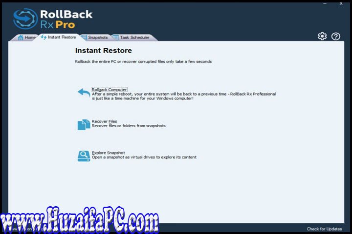 Rollback RX Pro 12.5 Build 2708923745 PC Software with Keygen