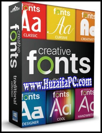 Summitsoft Traditional Creative Fonts Collection 2022 PC Software