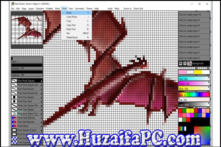 Pixarra Pixel Studio 5.05 PC Software with Patch 