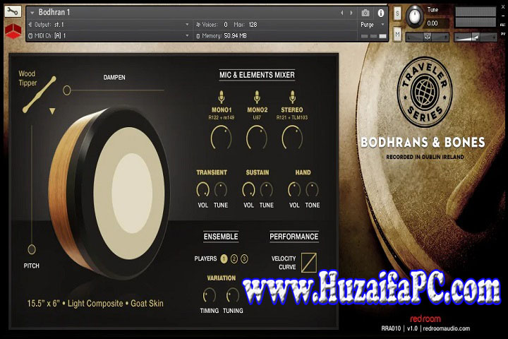 Red Room Audio Traveler Series Celtic Fiddle PC Software with Keygen