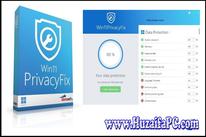 Abelssoft Win 11 Privacy Fix 2023 v2.0.42333 PC Software with Crack