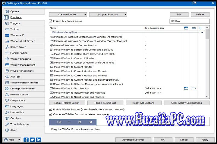 DisplayFusion Pro 10.0 PC Software with keygen