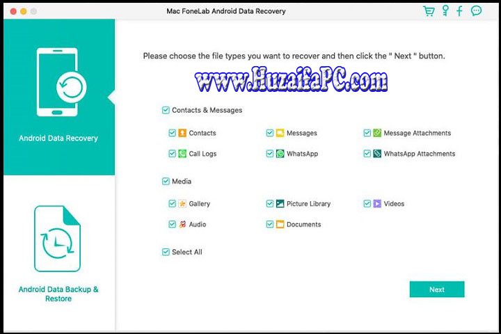 FoneLab Android Data Recovery 3.1.8 PC Software with Keygen
