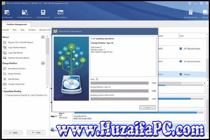 MiniTool Partition Wizard Technician 12.7 PC Software with Crack