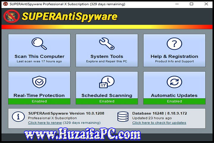 SUPERAntiSpyware Professional X 10.0.1252 PC Software with Patch 