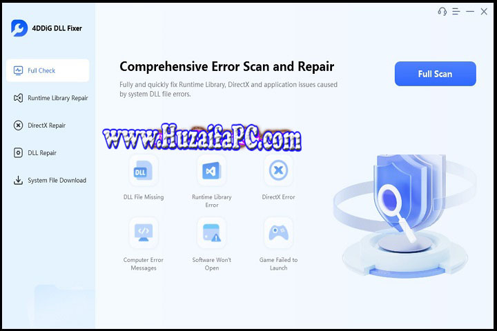 4DDiG DLL Fixer : Version 1.0.5.2 - Free