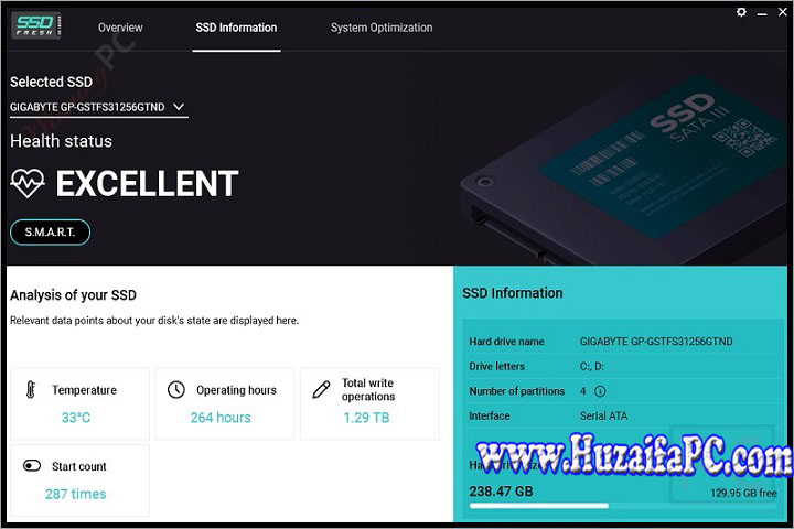 Abelssoft SSD Fresh 2026 Version v15.01.6169 - Latest Software Abelssoft SSD Fresh 2026 Version v15.01.6169 - Latest Software Interface Dashboard