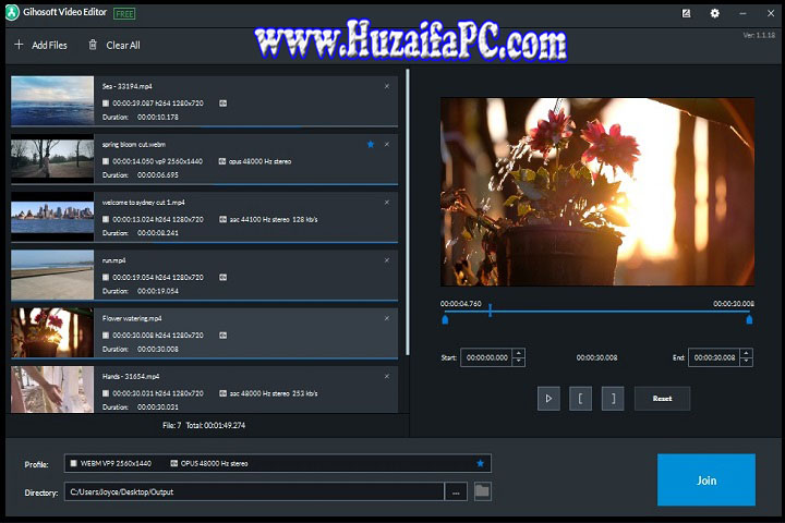 Fast Video Cutter Joiner Version 6.8.1 - New Software Free