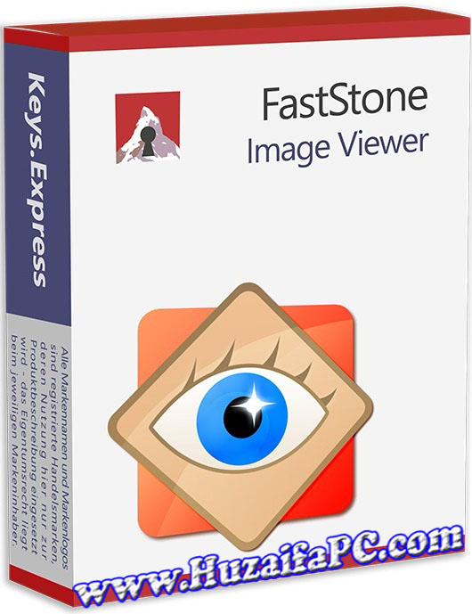 FastStone Image Viewer 8.0 - Professional Image Viewing Software FastStone Image Viewer 8.0 - PC Software Interface Screenshot