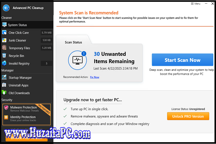 Advanced PC Cleanup : Version 1.11.100.1020 - New Software Free