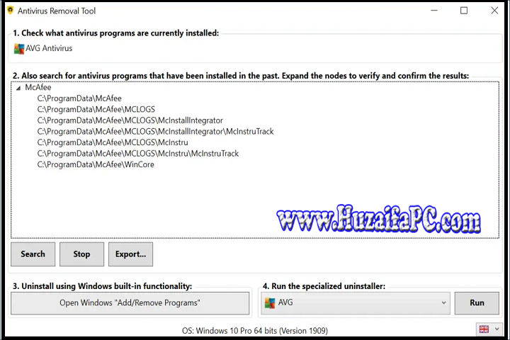 Antivirus Removal Tool - Free